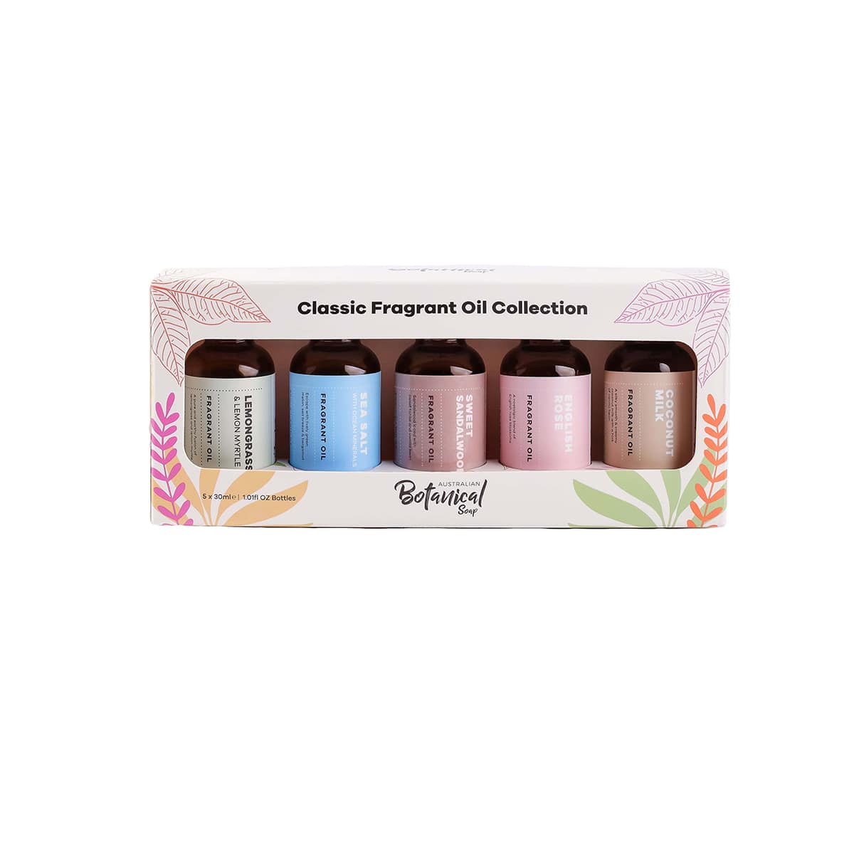 Classic Fragrant Oil Collection x 5 Pack inside