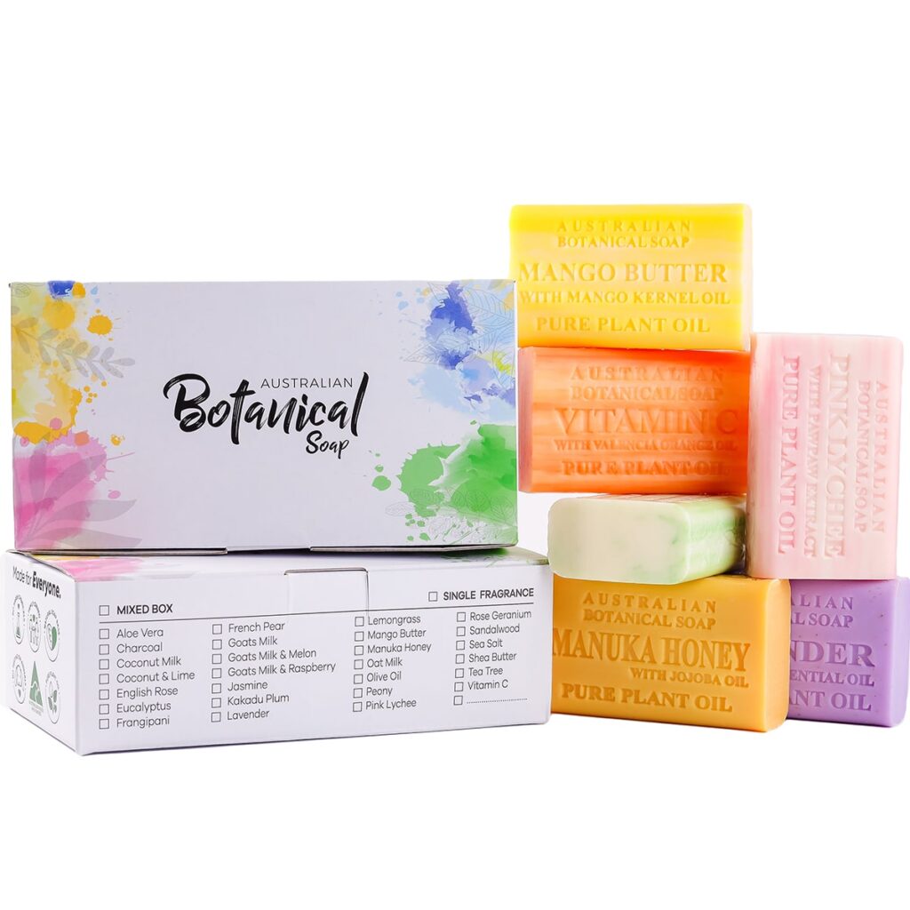 Mixed Box Soap - 6 Pack